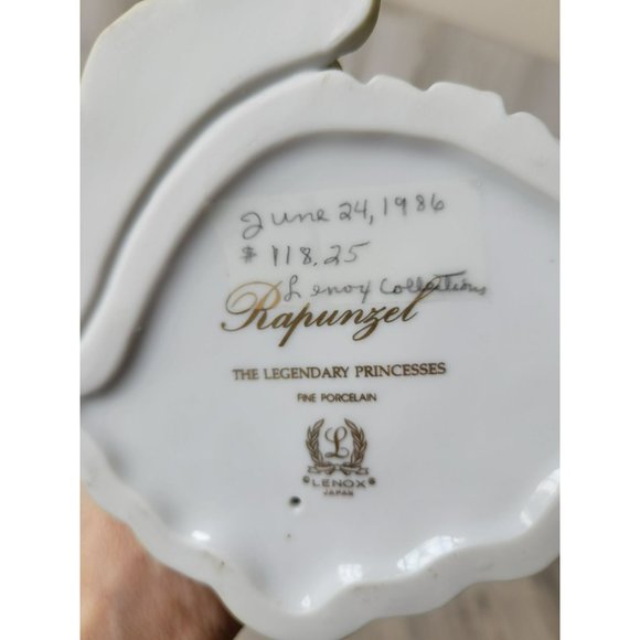 Lenox Rapunzel legendary princess statue figurine vintage - Picture 11 of 11